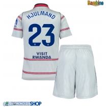 Maglie da calcio Atletico Madrid Morten Hjulmand #23 Terza Maglia Bambino 2026-27 Manica Corta + Pantaloni corti)